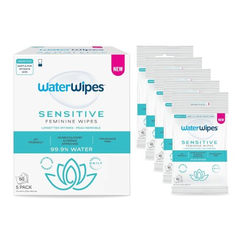 ModubaWaterWipes Sensitive 여성청결 물티슈 5팩