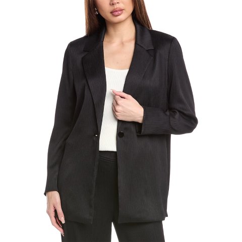 ModubaAnne Klein 노치 칼라 블레이저 재킷