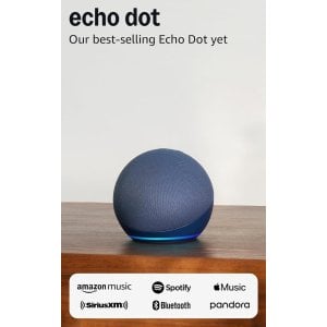 ModubaEcho Dot 알렉사 스마트 스피커 딥씨 블루