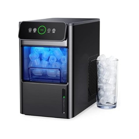 ModubaSilonn SLIM28T 휴대용 제빙기 하루 20lb 불릿 아이스 스테인리스 스틸