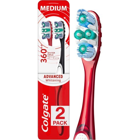 Moduba20% 할인 쿠폰을 클립하세요. 360 옵틱 화이트 어드밴스드 미백 칫솔 2팩