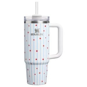 ModubaH2.0 FlowState 퀜처 스테인리스 텀블러 30oz 블루 스타리 스트라이프