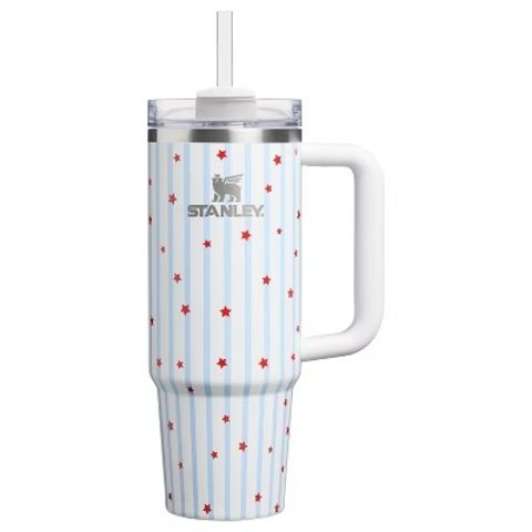 ModubaH2.0 FlowState 퀜처 스테인리스 텀블러 30oz 블루 스타리 스트라이프