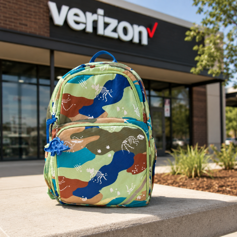 학생 백팩 무료Verizon 학생 백팩 무료 증정