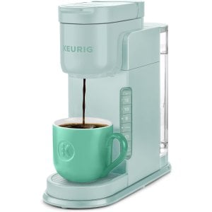 ModubaKeurig K-Express 싱글서브 K컵 커피 메이커 - 민트