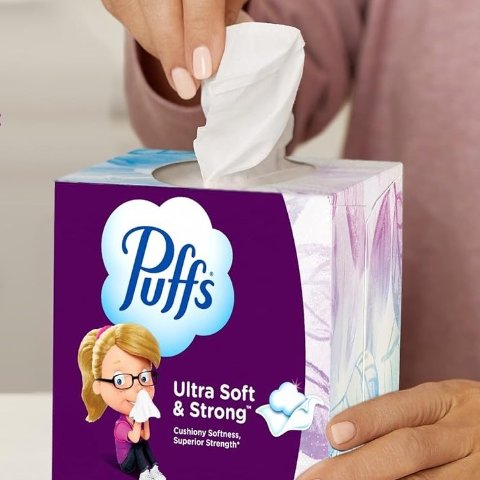 Puffs 울트라 소프트 무향 페이셜 티슈 8팩