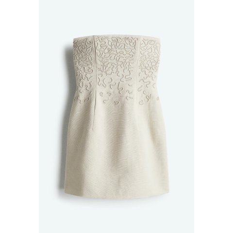 Moduba린넨 블렌드 밴도 드레스