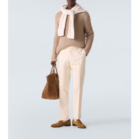 ModubaThom Sweeney 코튼 트윌 치노 팬츠