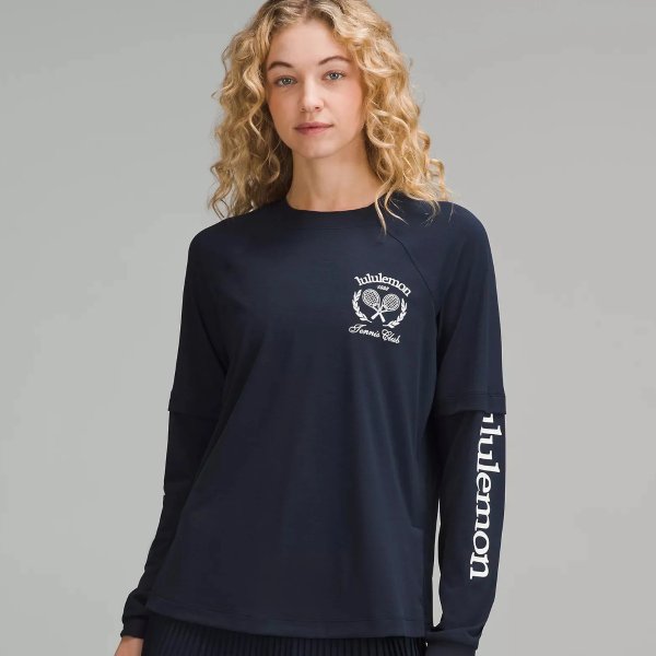 Lululemon Tennis Club 레이어드 긴팔 티셔츠