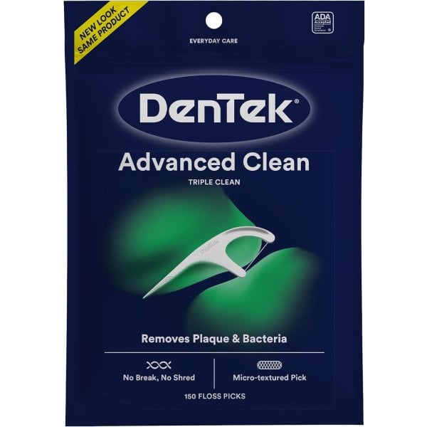 DenTek 어드밴스드 클린 치실 픽 150개입 3팩
