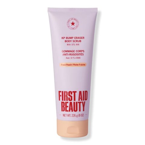 ModubaFirst Aid Beauty 주시 피치 KP 범프 이레이저 바디 스크럽 10% AHA