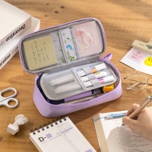 ModubaCICIMELON 대용량 필통 펜 파우치