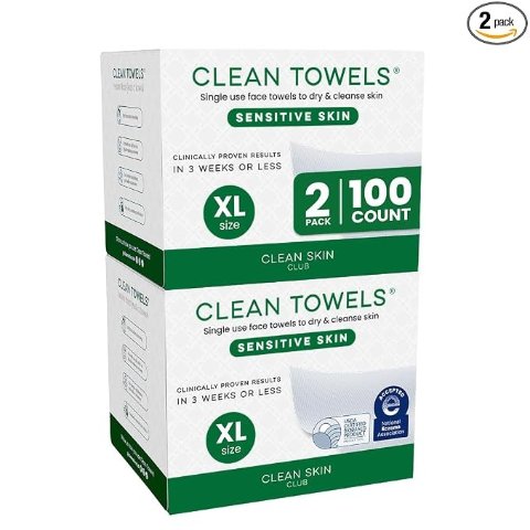 Moduba30% 할인 쿠폰을 클립하세요. 센서티브 스킨 클린 타월 XL 알로에 글리세린 울트라 소프트 100매 2팩