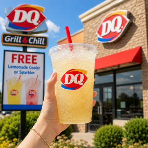 Dairy Queen 레모네이드 쿨러·스파클러 무료 증정