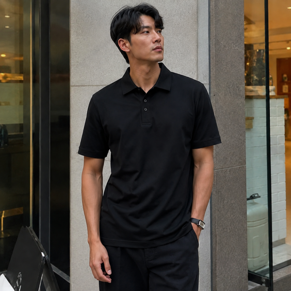Lululemon 소프트 저지 반팔 폴로 셔츠