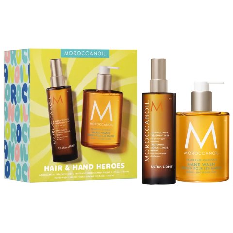 Moduba$72 상당 세트Moroccanoil 아르간 오일 헤어 미스트 & 핸드워시 기프트 세트