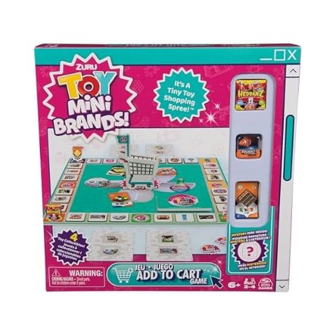 ModubaSpin Master Games 토이 미니 브랜드 애드 투 카트 게임
