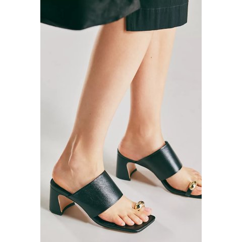 ModubaAnthropologie 토링 블록힐 뮬 샌들
