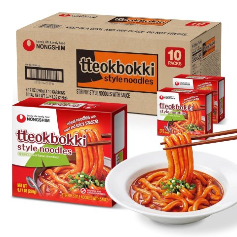 Moduba농심 떡볶이맛 라면 10개입