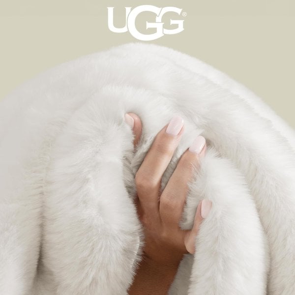 최저가: UGG 유포리아 퍼 담요