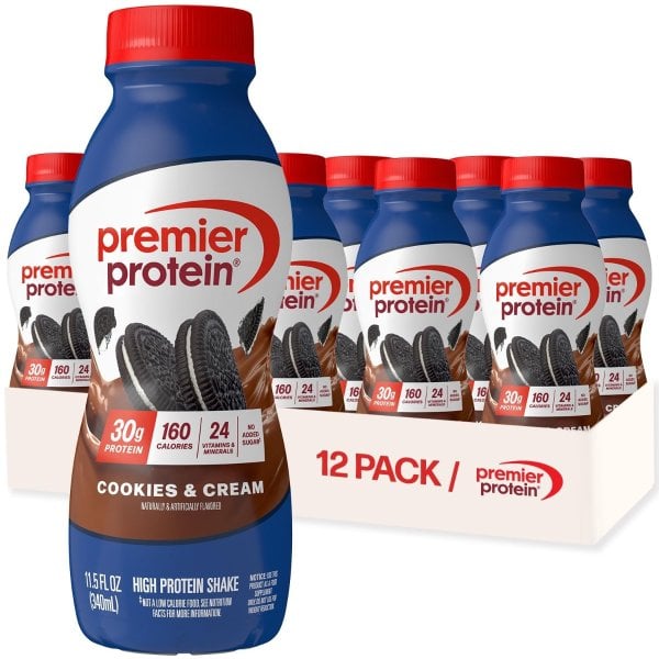 Premier Protein 쿠키앤크림 프로틴 쉐이크 12팩