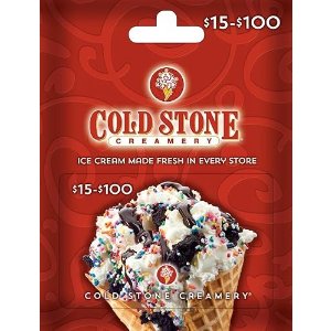 ModubaCold Stone Creamery 금액 선택형 기프트카드