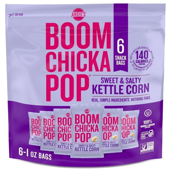 BOOMCHICKAPOP 스위트 앤 솔티 케틀콘 6팩