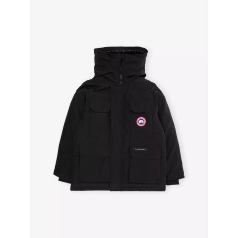 ModubaCANADA GOOSE 칠리왁 로고 패치 봄버 재킷 7~16세용