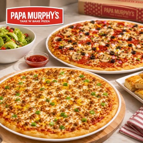 피자 1개 구매 시 1개 무료!Papa Murphy’s 피자 1+1 프로모션 🍕
