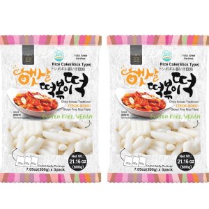 UNHA'S 햇살 떡볶이 떡 600g 2팩