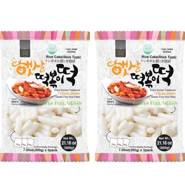 UNHA S 햇살 떡볶이 떡 600g 2팩