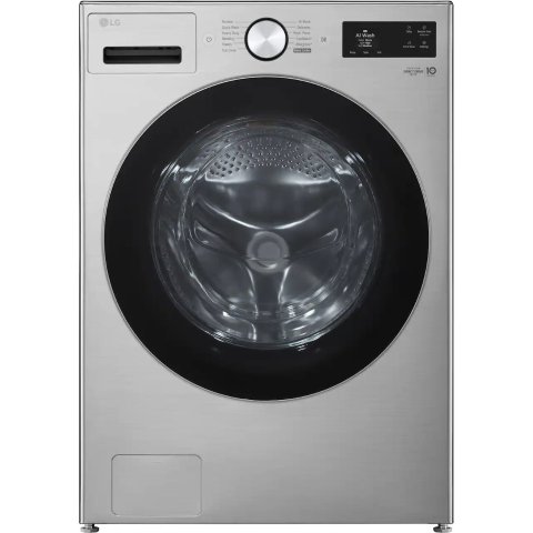 ModubaLG 5.0 Cu.Ft 고효율 스마트 드럼세탁기 스팀 TurboWash 360° 그래파이트 스틸 WM5800HVA