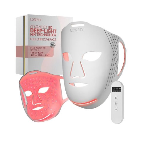 ModubaLovery 5D 리퀴드 실리콘 LED 광테라피 페이스 마스크