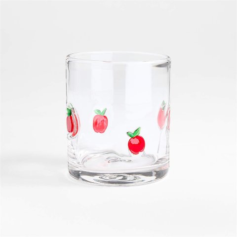 Moduba애플 아이콘 더블 올드 패션드 글라스 15oz