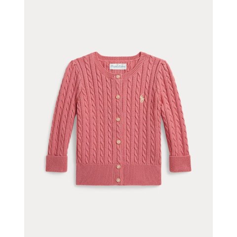 Moduba미니 케이블 코튼 가디건