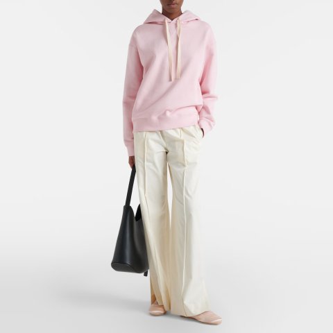 ModubaJil Sander 플리츠 코튼 와이드 팬츠