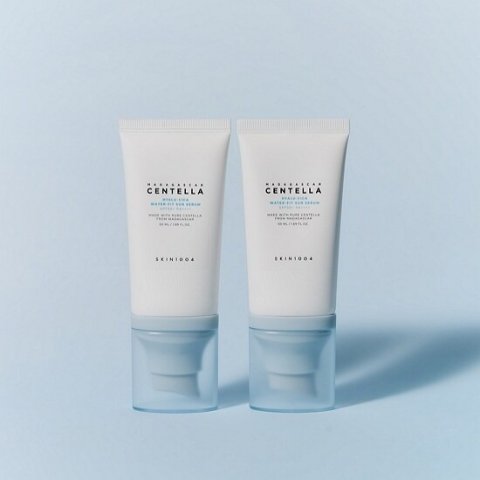 Moduba스킨1004 마다가스카르 센텔라 히알루시카 워터핏 선 세럼 50ml 2개입 (트윈팩)