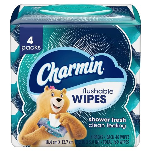 Moduba섭스 후 10% 할인쿠폰 클립Charmin 플러셔블 물티슈 160매