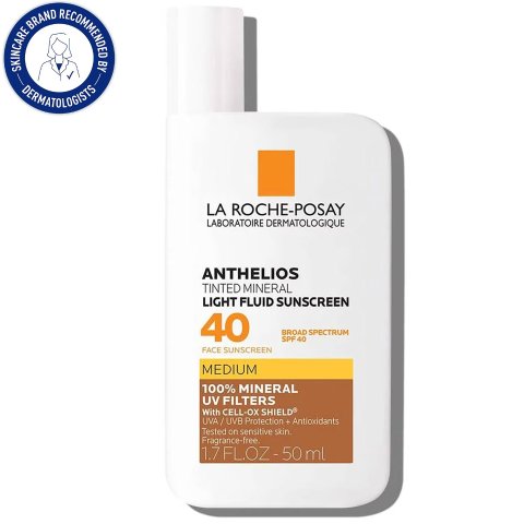 ModubaLa Roche-Posay 안텔리오스 틴티드 미네랄 SPF 40 라이트 플루이드 선스크린 미디엄 50ml
