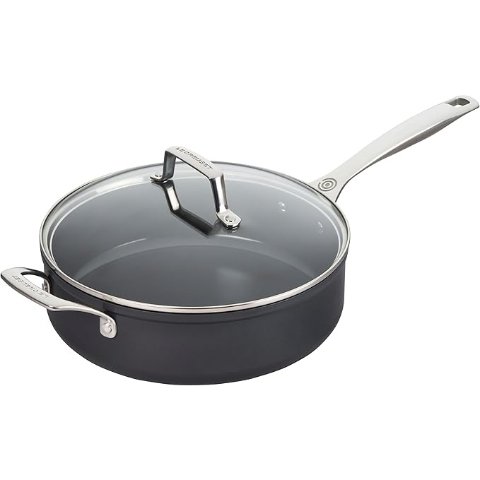 Moduba에센셜 논스틱 세라믹 소테팬 유리뚜껑 4.25QT
