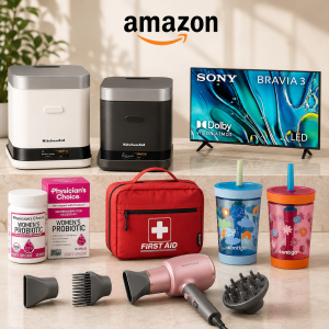 인기 전자기기·가전·홈 제품 한정 특가🛒Amazon 오늘의 딜 최대 70% 할인 ⚡