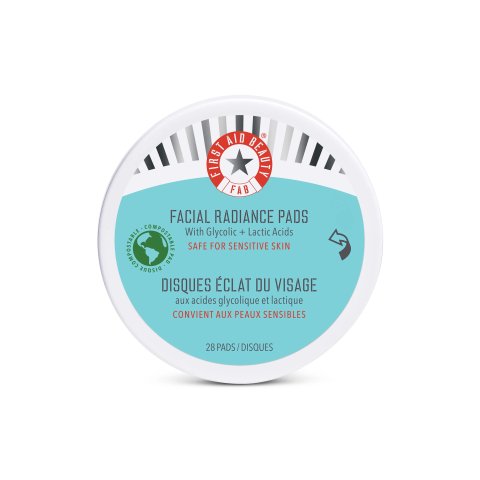 ModubaFirst Aid Beauty 글리콜릭·락틱산 페이셜 래디언스 패드