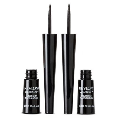 Moduba컬러스테이 리퀴드 라이너 251 블래키스트 블랙 0.16fl oz 2개입