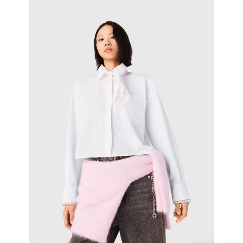 Moduba크로셰 카라 셔츠