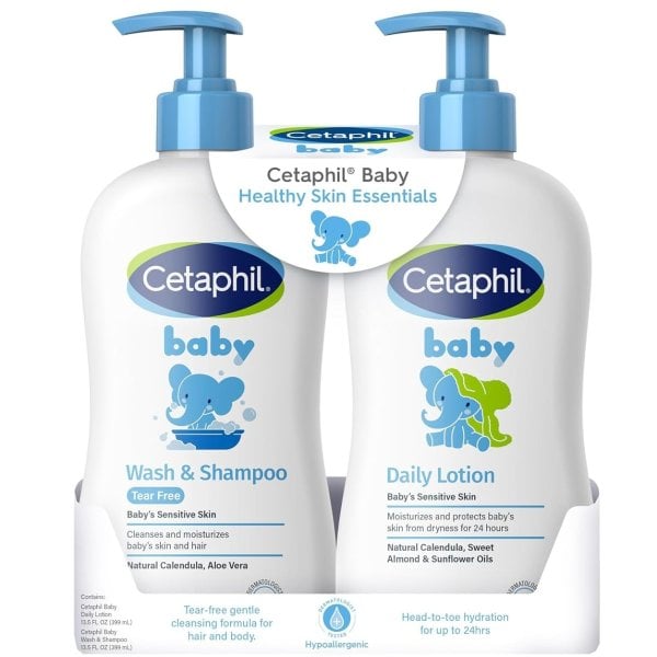 최저가: Cetaphil 베이비 워시 & 로션 세트