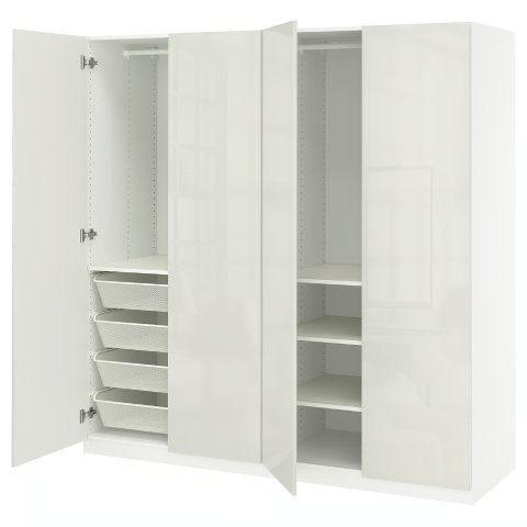 ModubaPAX/FARDAL 옷장 조합