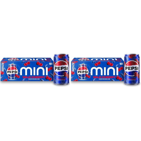최저가: Pepsi 와일드 체리 미니 캔 20팩