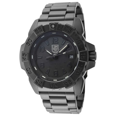ModubaLuminox Navy SEAL 쿼츠 블랙 다이얼 남성용 시계 (XS.3252.BO.L)
