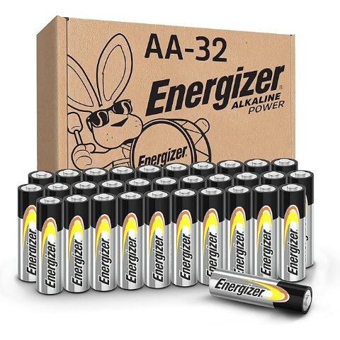 ModubaEnergizer AA 알카라인 건전지 32개입