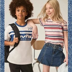 Levi s 아동 데님 트러커 재킷 $30